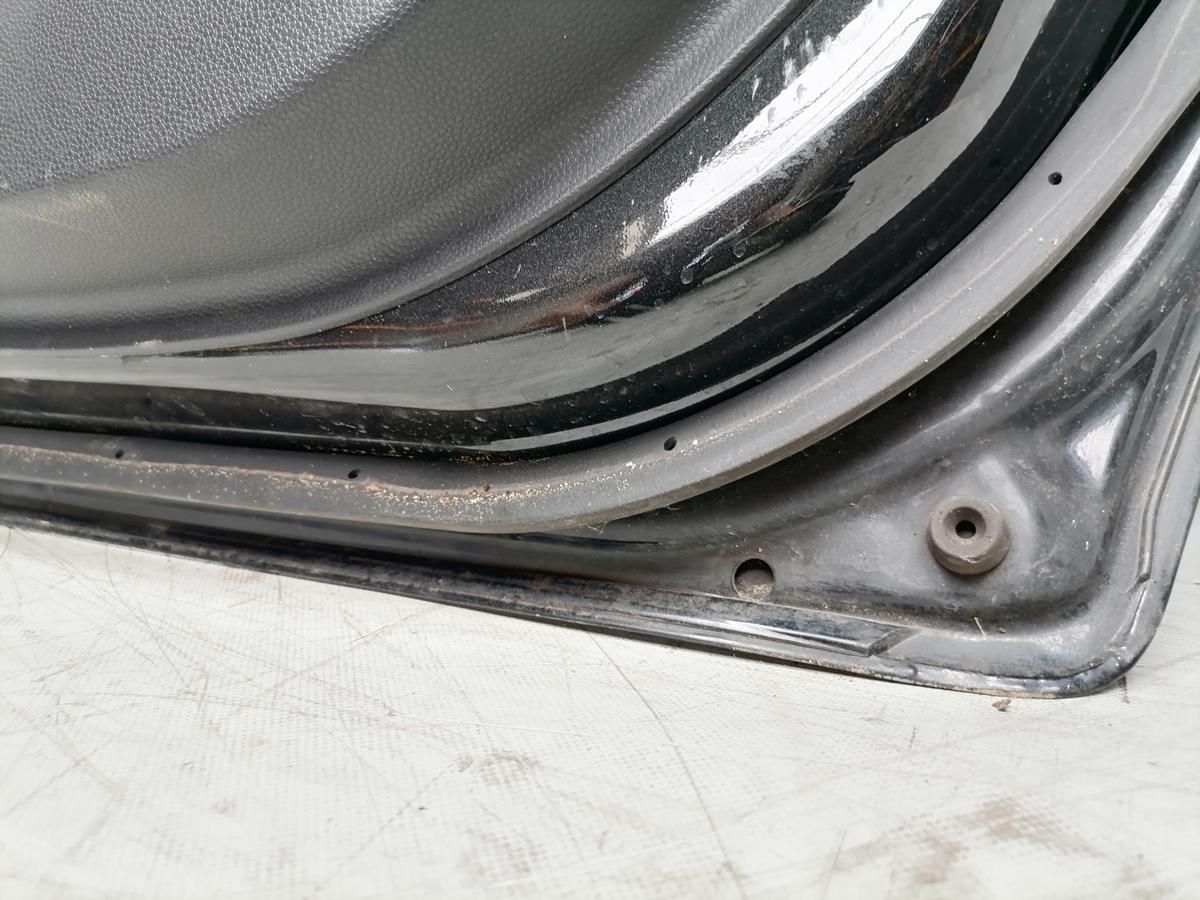 Opel Agila B original T&uuml;r hinten rechts GAB Schwarz Bj.2013